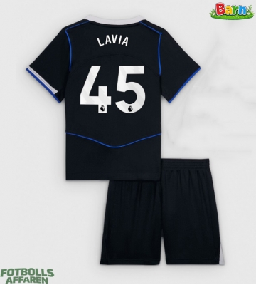 Chelsea Romeo Lavia #45 Tredjeställ Barn 2025-26 Kortärmad (+ Korta byxor)